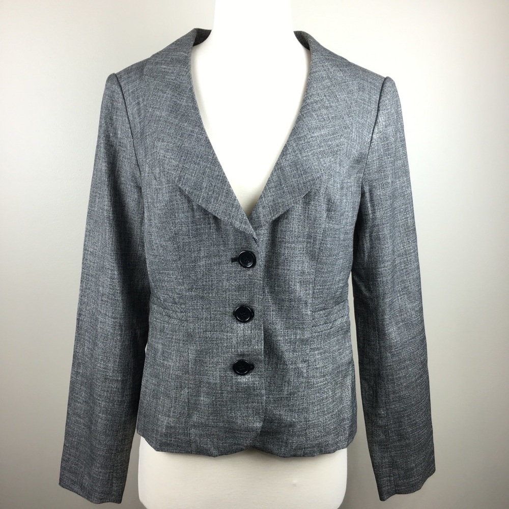The Limited Collection Gray Blazer Jacket Suit Sz8